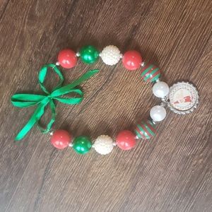 Elf on the Shelf Chunky Bead Necklace